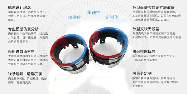 双色塑料模具