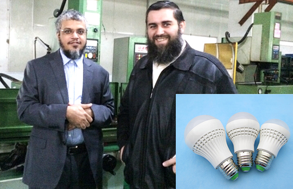 捷凯实业与沙特阿拉伯客户合作开发了600X600面板灯模具